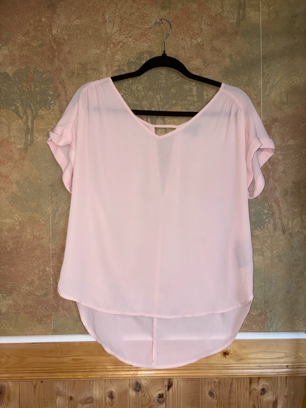 Sears ~ Pink Blouse